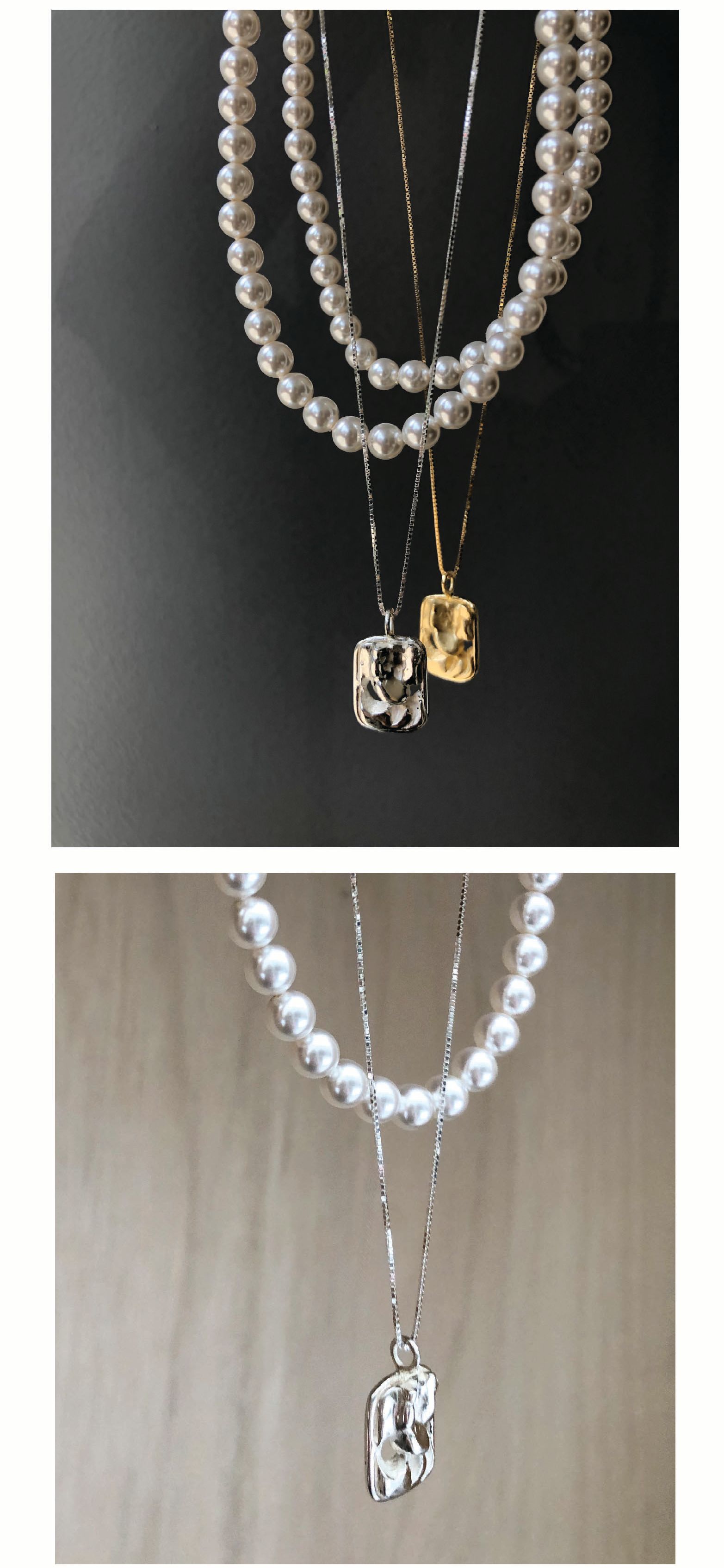 'The Classic' necklace (2 set) 사진 4/4