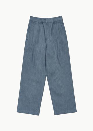 STRAIGHT WIDE FIT DENIM