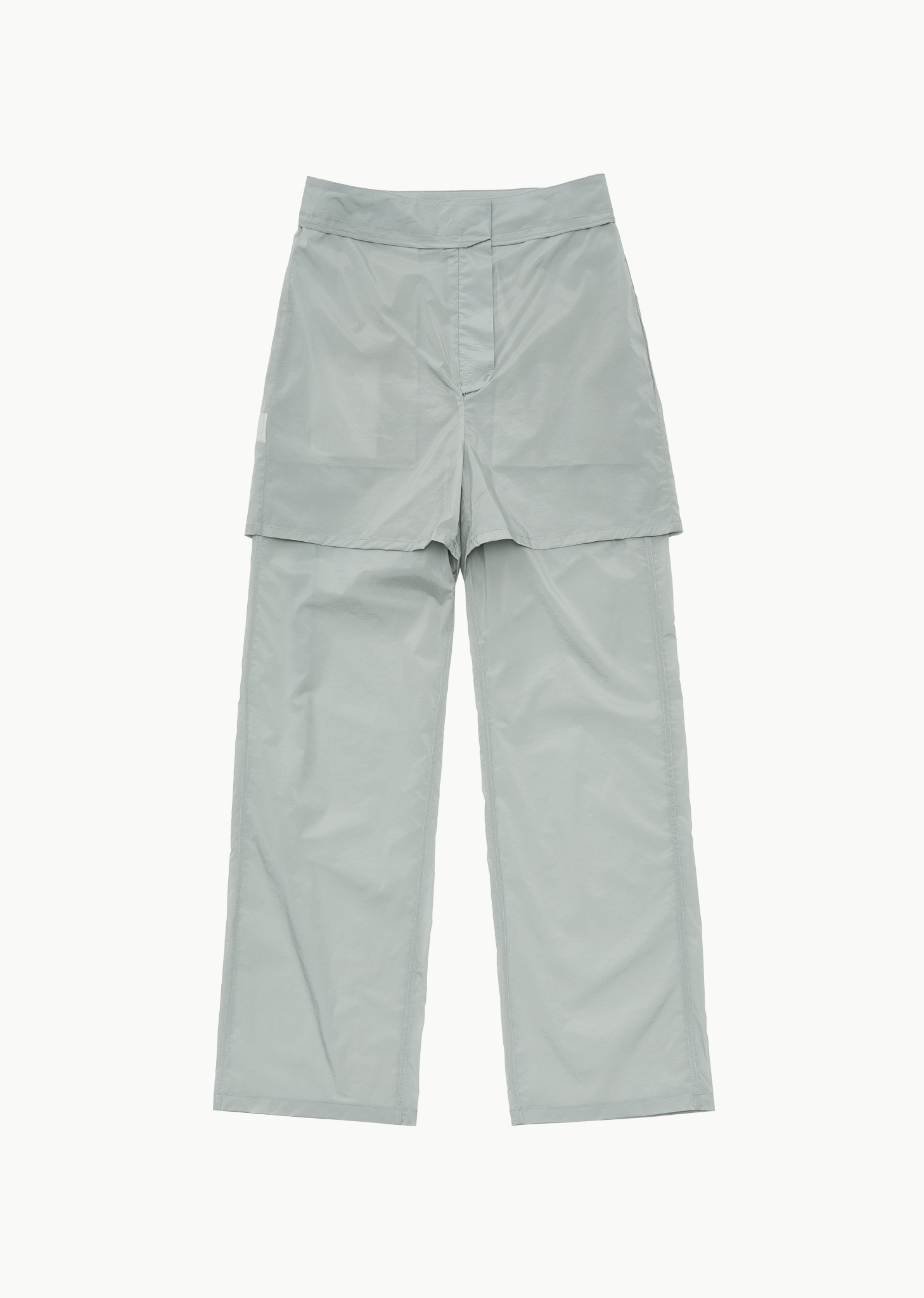 REVERSIBLE SHEER STRAIGHT FIT PANTS