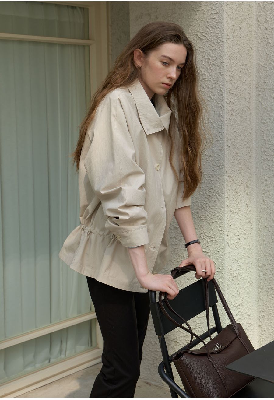 A SOFT HIGH NECK JUMPER_BEIGE 사진 4/4