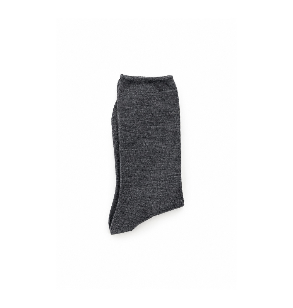 Merino Wool Basic Socks Dark Grey 사진 4/4