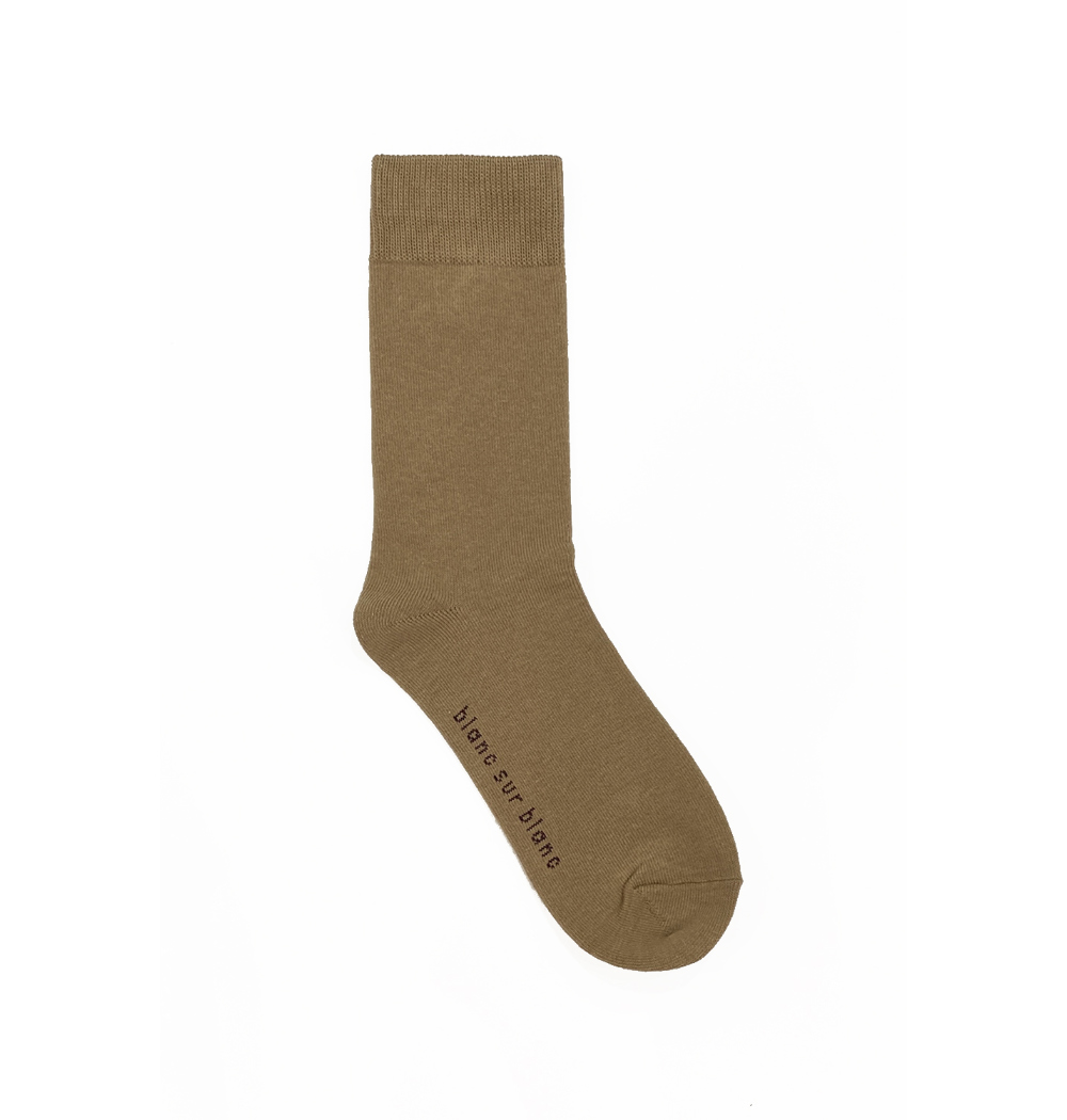 Cotton Blend Socks Beige 사진 2/2