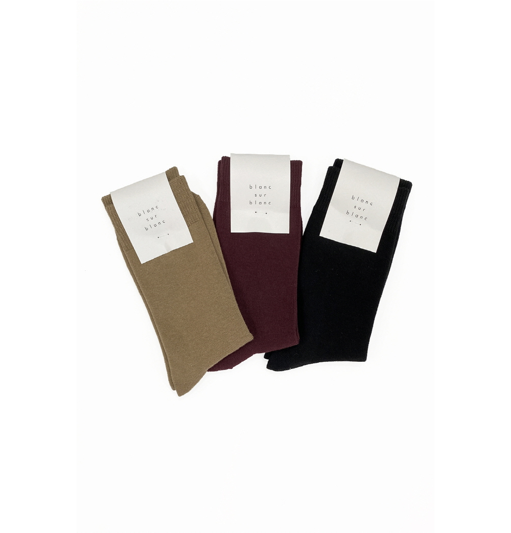 *SET* Cotton Blend Socks [3 pcs] 사진 4/4