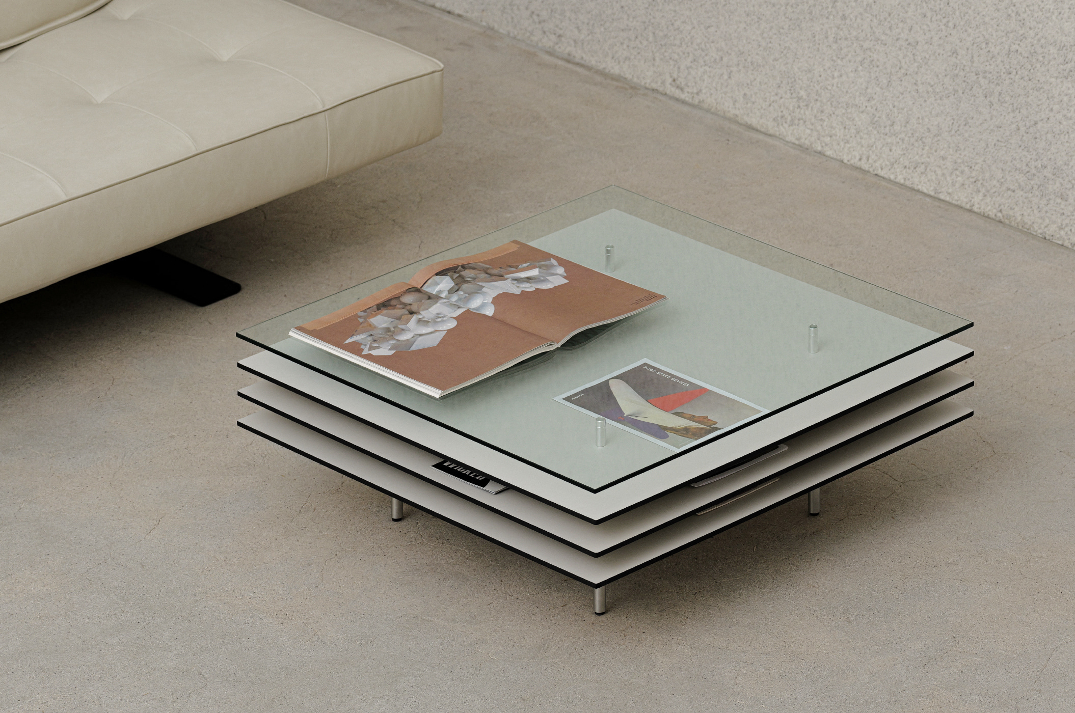 Piloti Sofa table | Light 사진 4/4