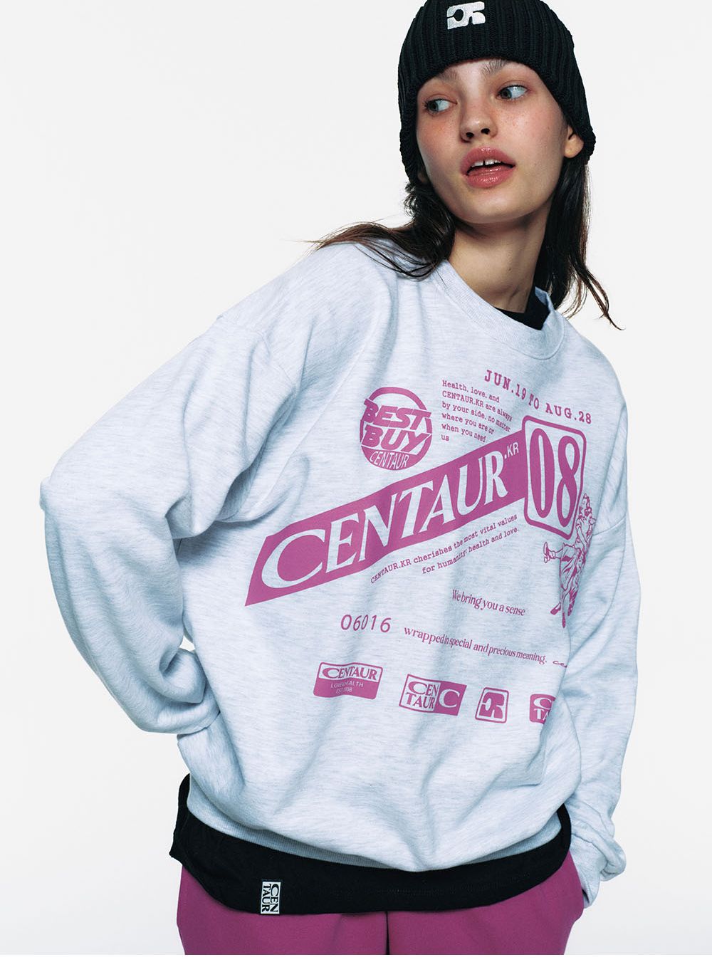 CENTAUR TANGO SWEATSHIRT_GREY 사진 2/4