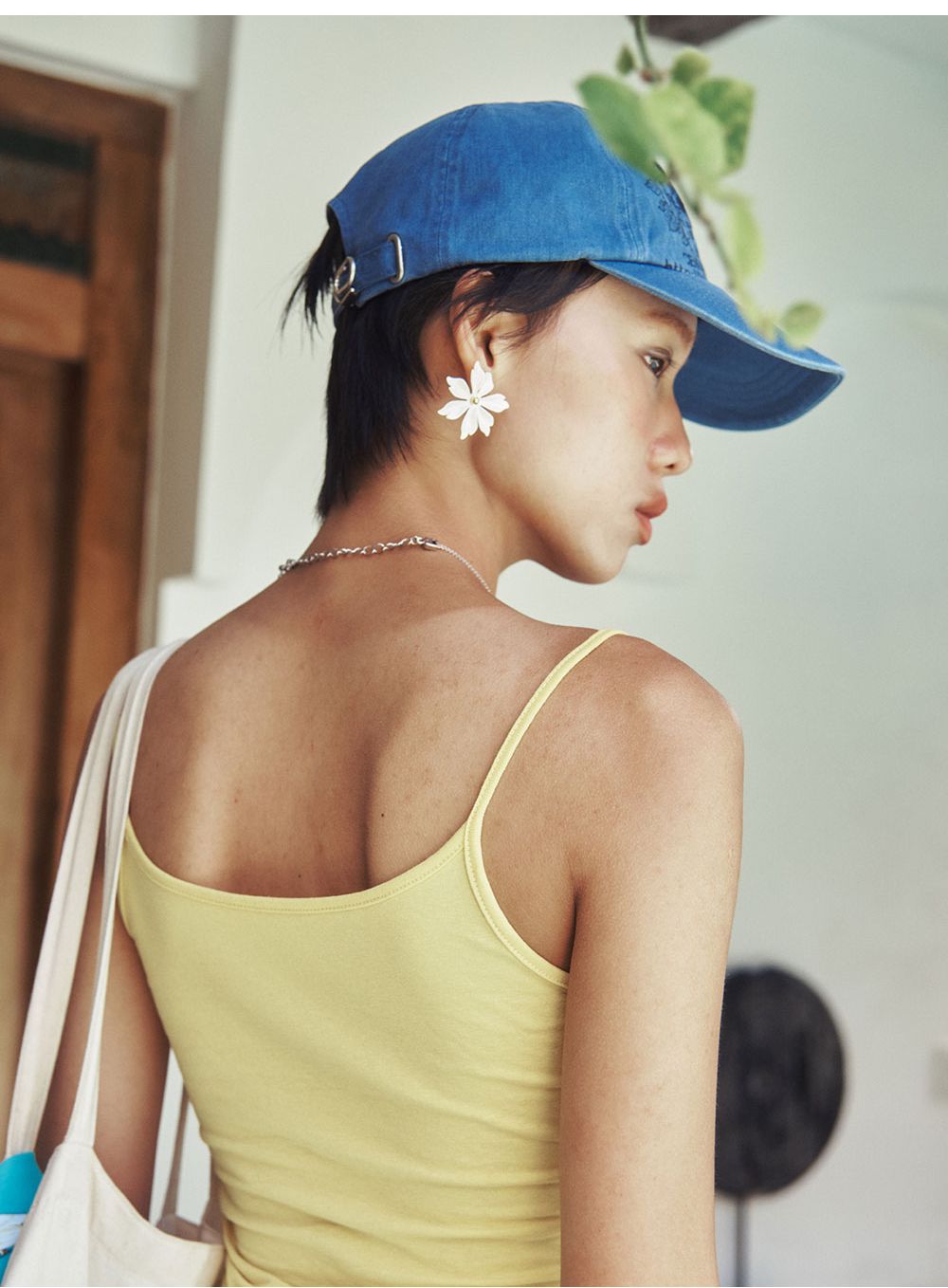 FLOWER EARRINGS_IVORY
