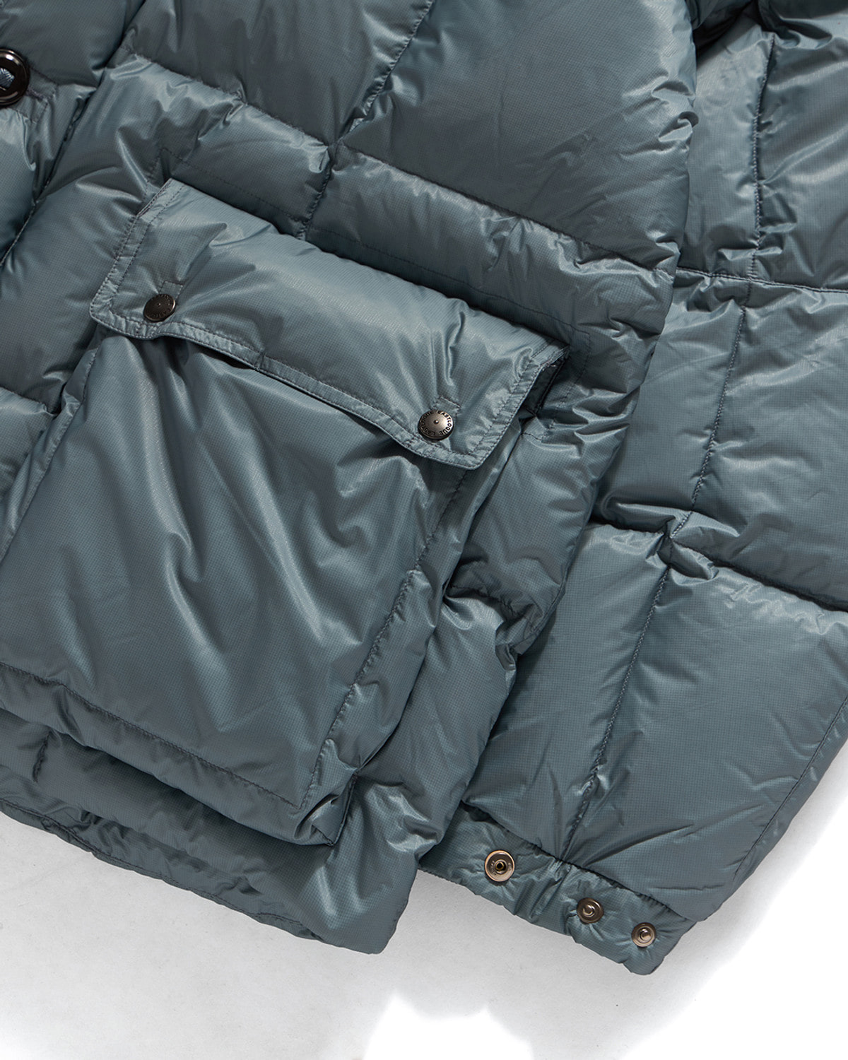 FOUL WEATHER DOWN PARKA / BLUE GREY 사진 3/4