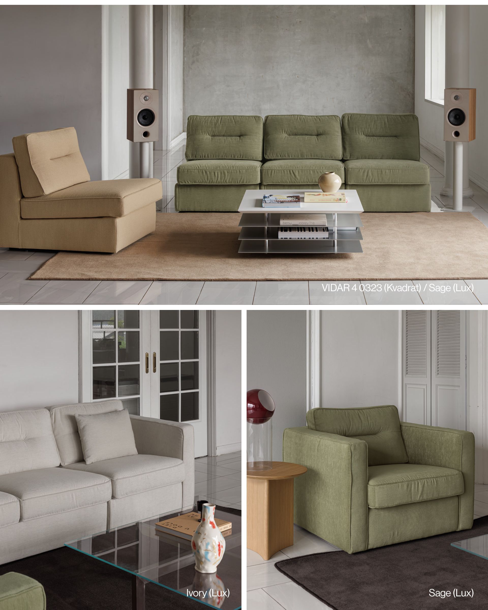 SETTLE SOFA (fabric) 쿠션 사진 2/4