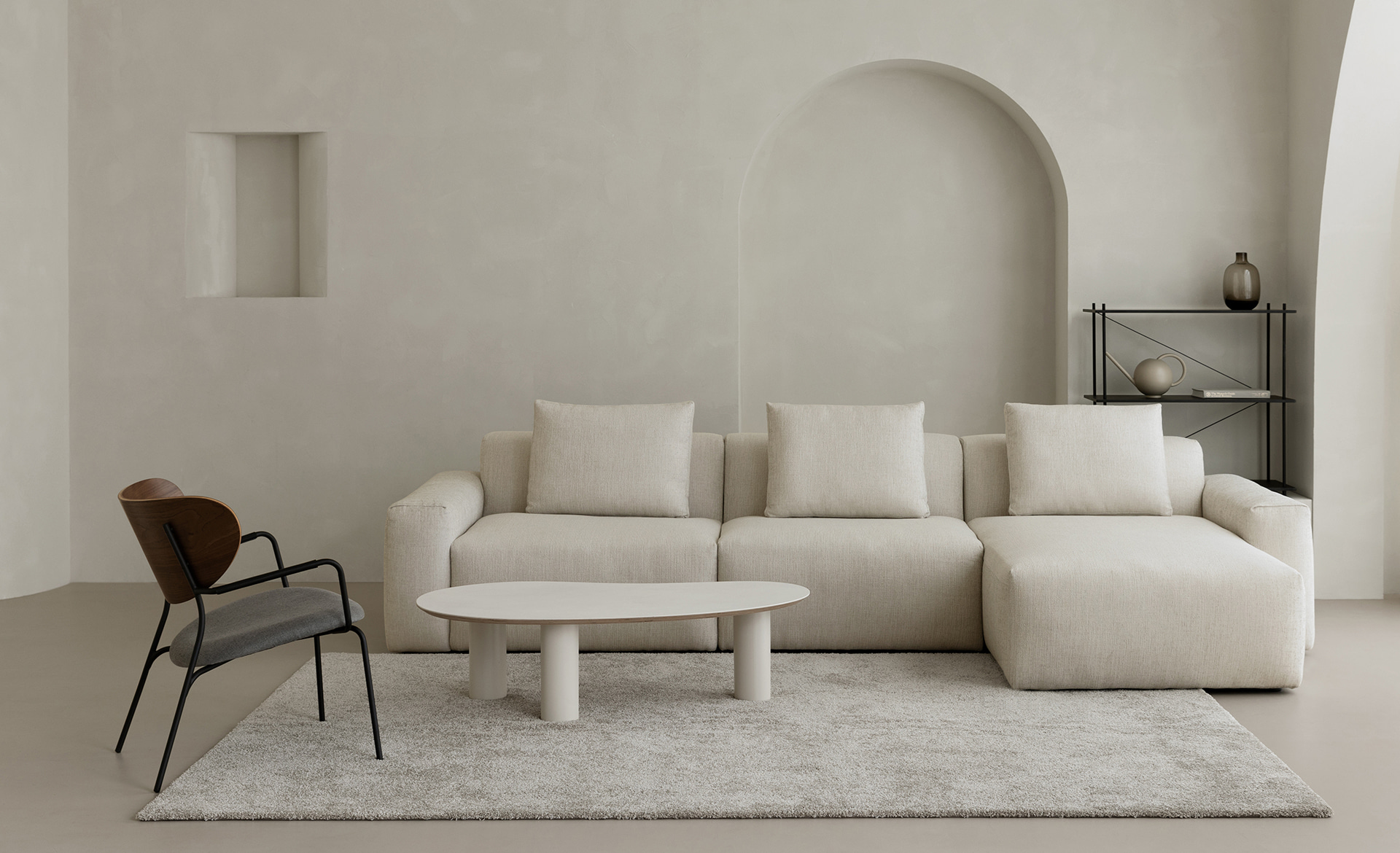 BAY SOFA (fabric) 3250 CORNER