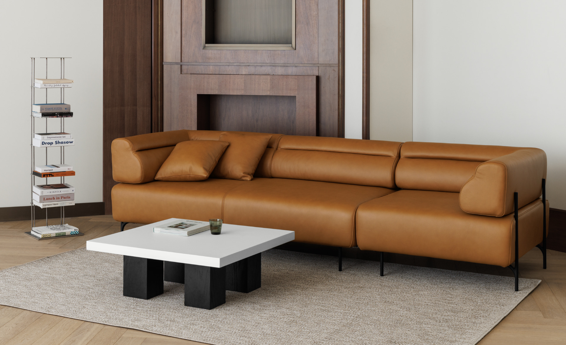 LAYER SOFA (leather) 2700 CORNER
