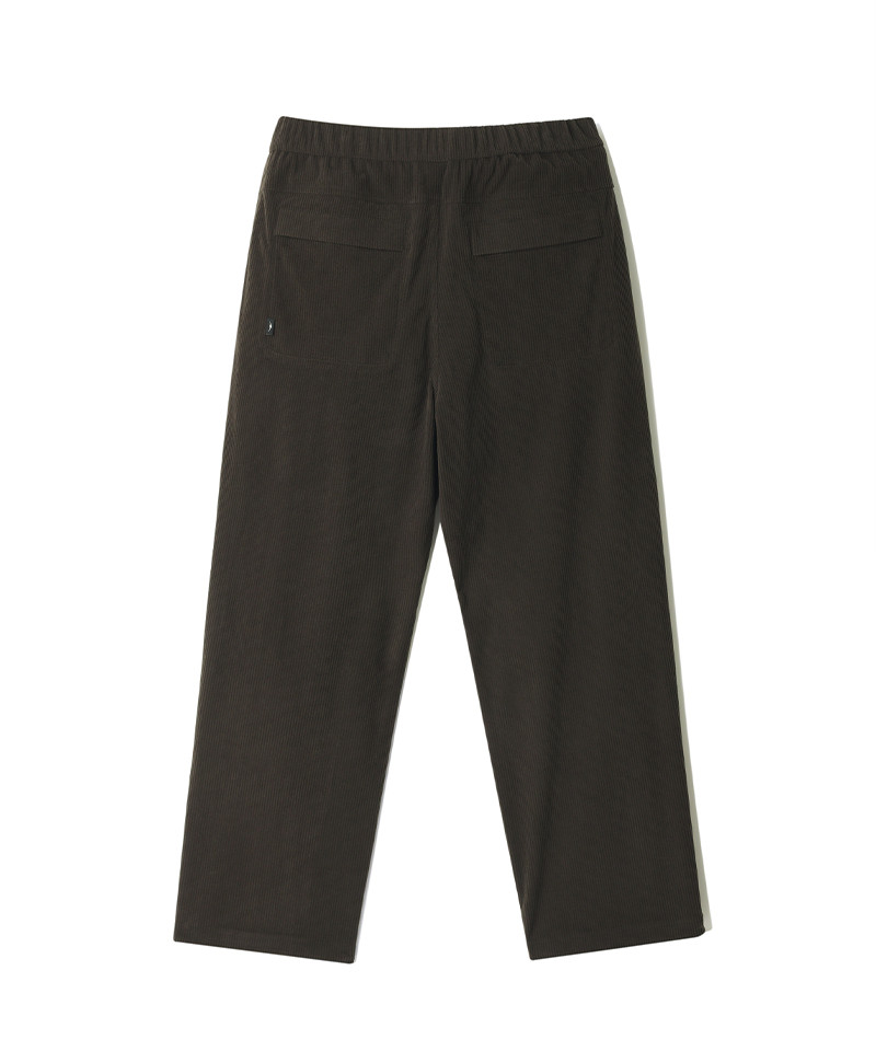 WIDE CORDUROY PANTS (BROWN) 사진 2/4