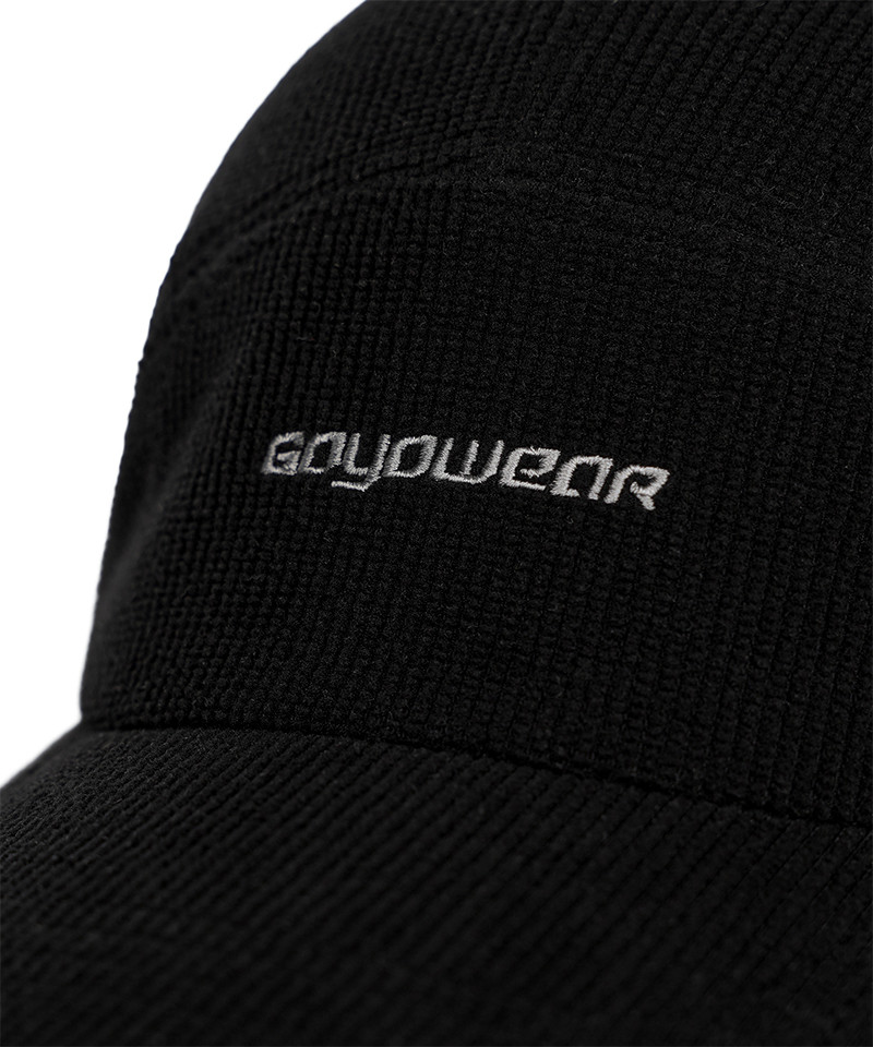 GRID FLEECE CAP (BLACK)