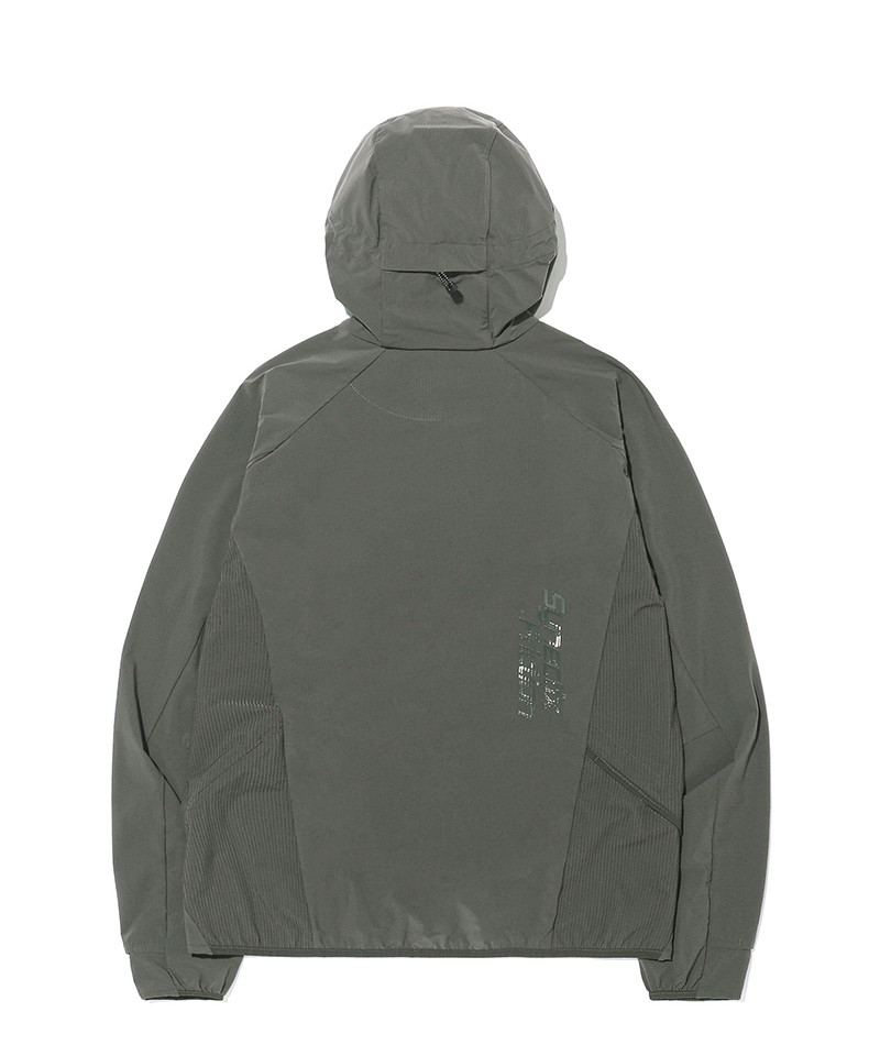 THERMAL-GRAIN SIDE POCKET JACKET (KHAKI) 사진 4/4