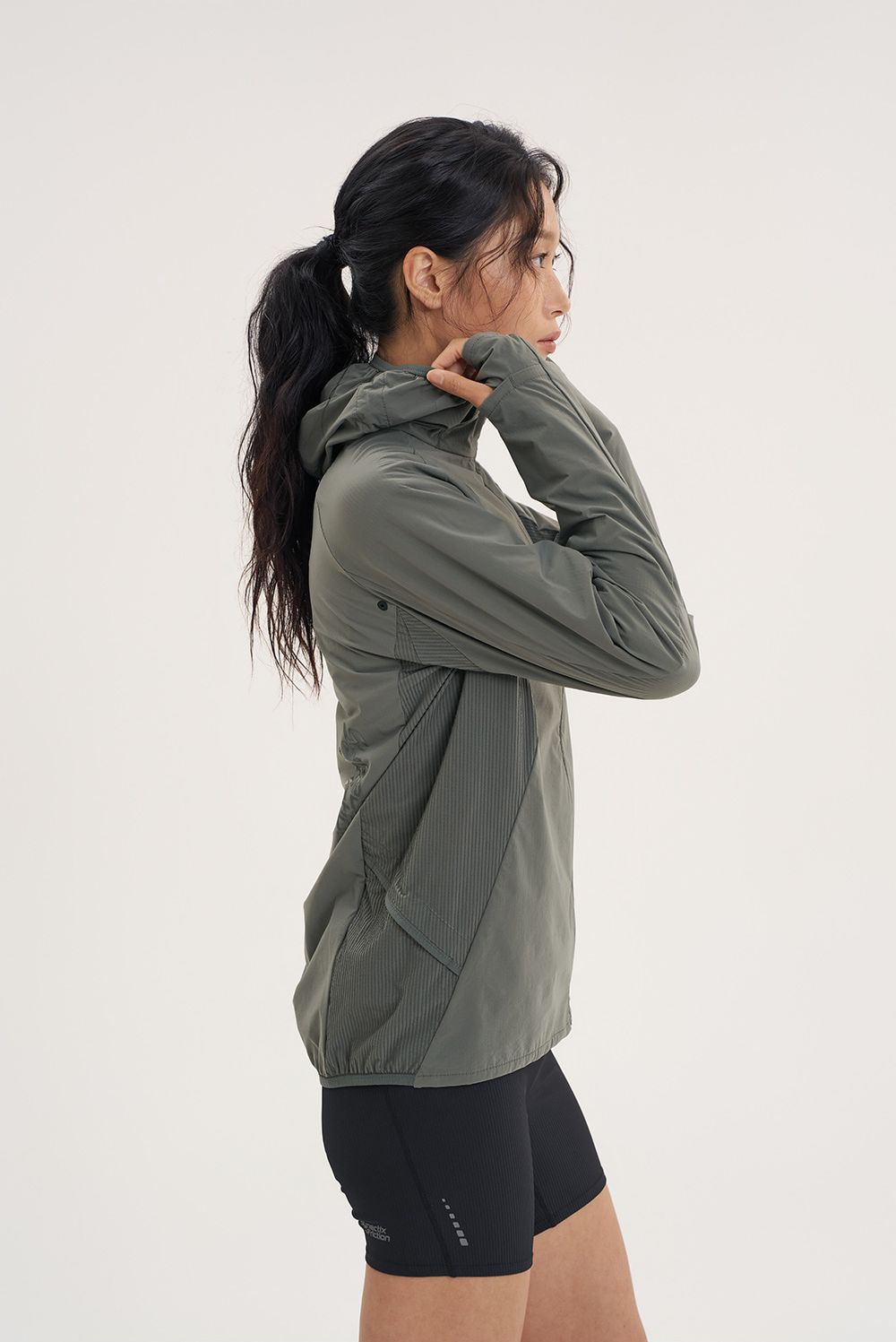 THERMAL-GRAIN SIDE POCKET JACKET (KHAKI) 사진 2/4