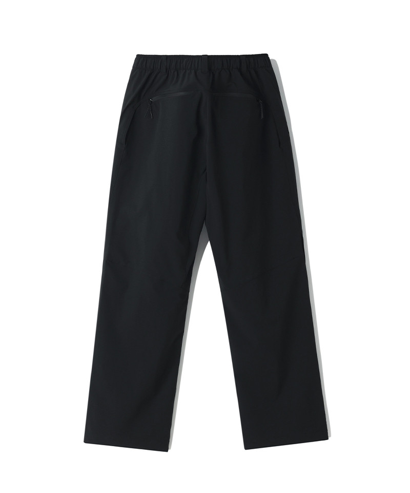 SIDE MESH HIKING PANTS (BLACK) 사진 2/4