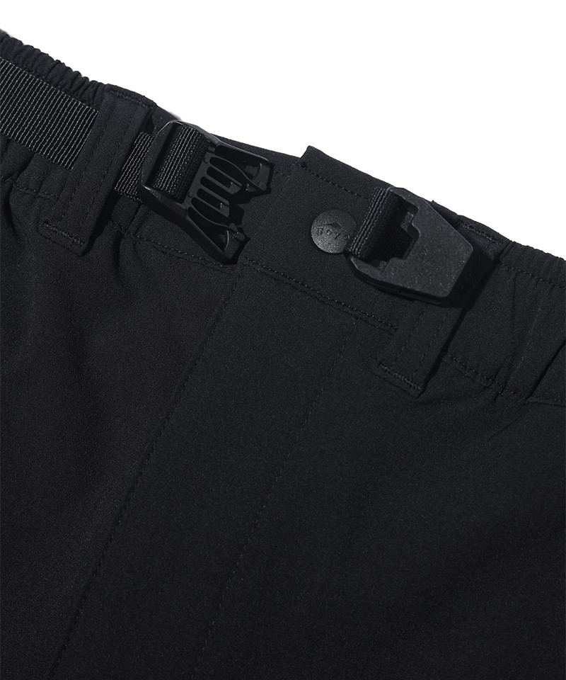 SIDE MESH HIKING PANTS (BLACK) 사진 3/4