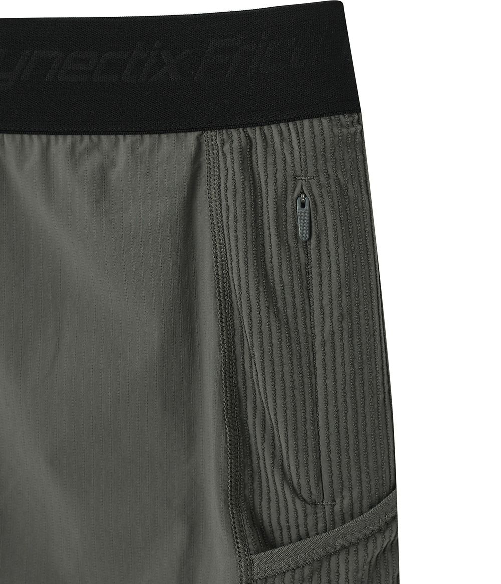 THERMAL-GRAIN MEN'S HALF TIGHTS (KHAKI)