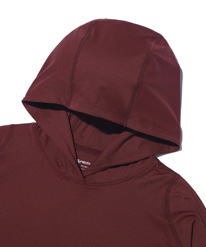 FLUID HOODIE (BURNT RED) 사진 4/4