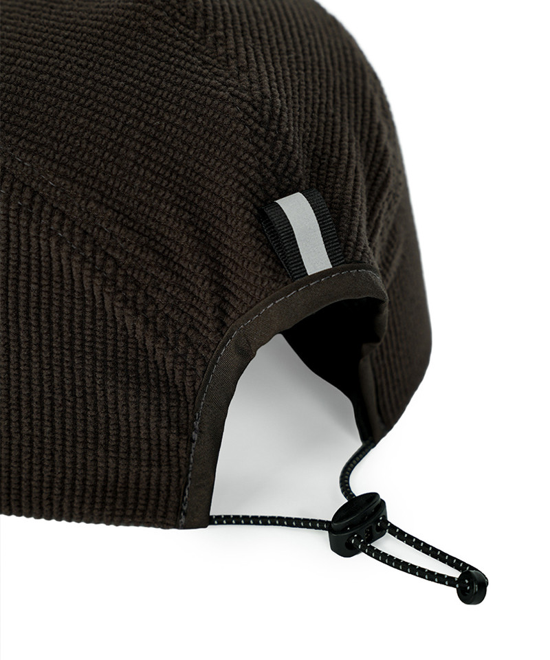 GRID FLEECE CAP (BROWN) 사진 4/4