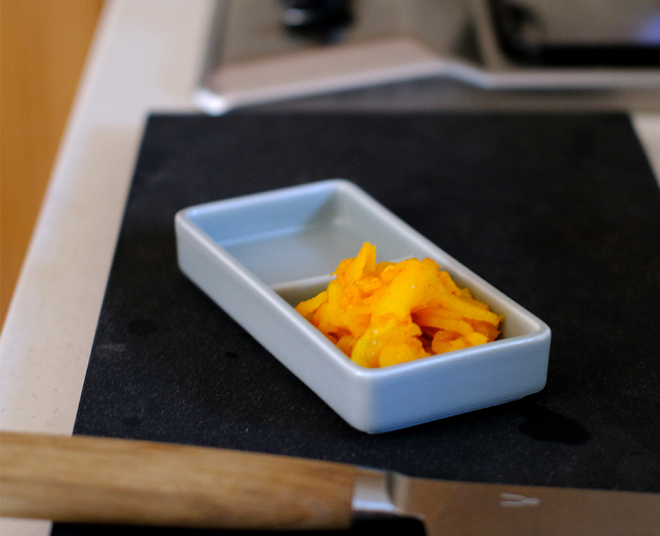 [하쿠산] HAKUSAN 렉타 사각접시 2칸 사진 4/4
