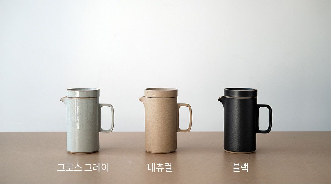 [하사미포셀린] Tea Pot - tall 슬림형 티팟 (3color) 사진 3/4