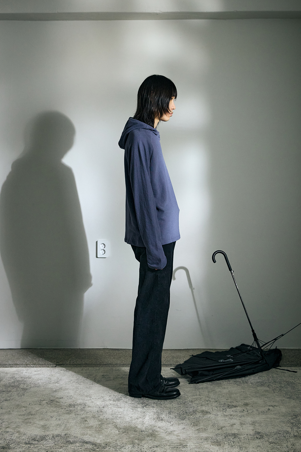 Regular Base Hoodie Vintage Blue (Restock) 사진 2/4