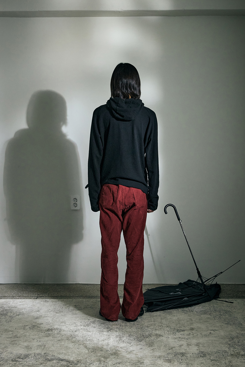 Regular Base Hoodie Black 사진 3/4