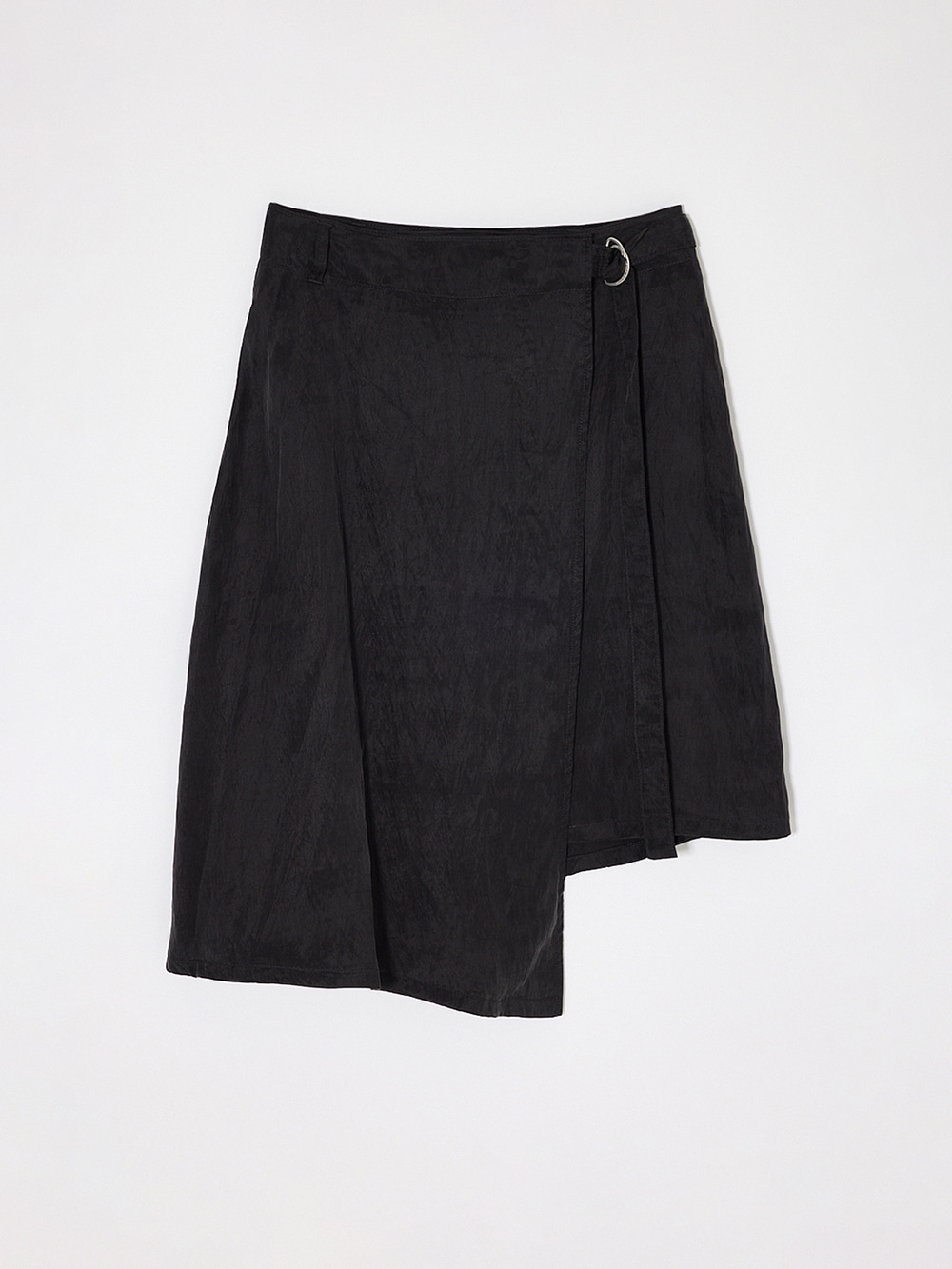 [MOUSSY] REVER WRAP SKIRT BLACK