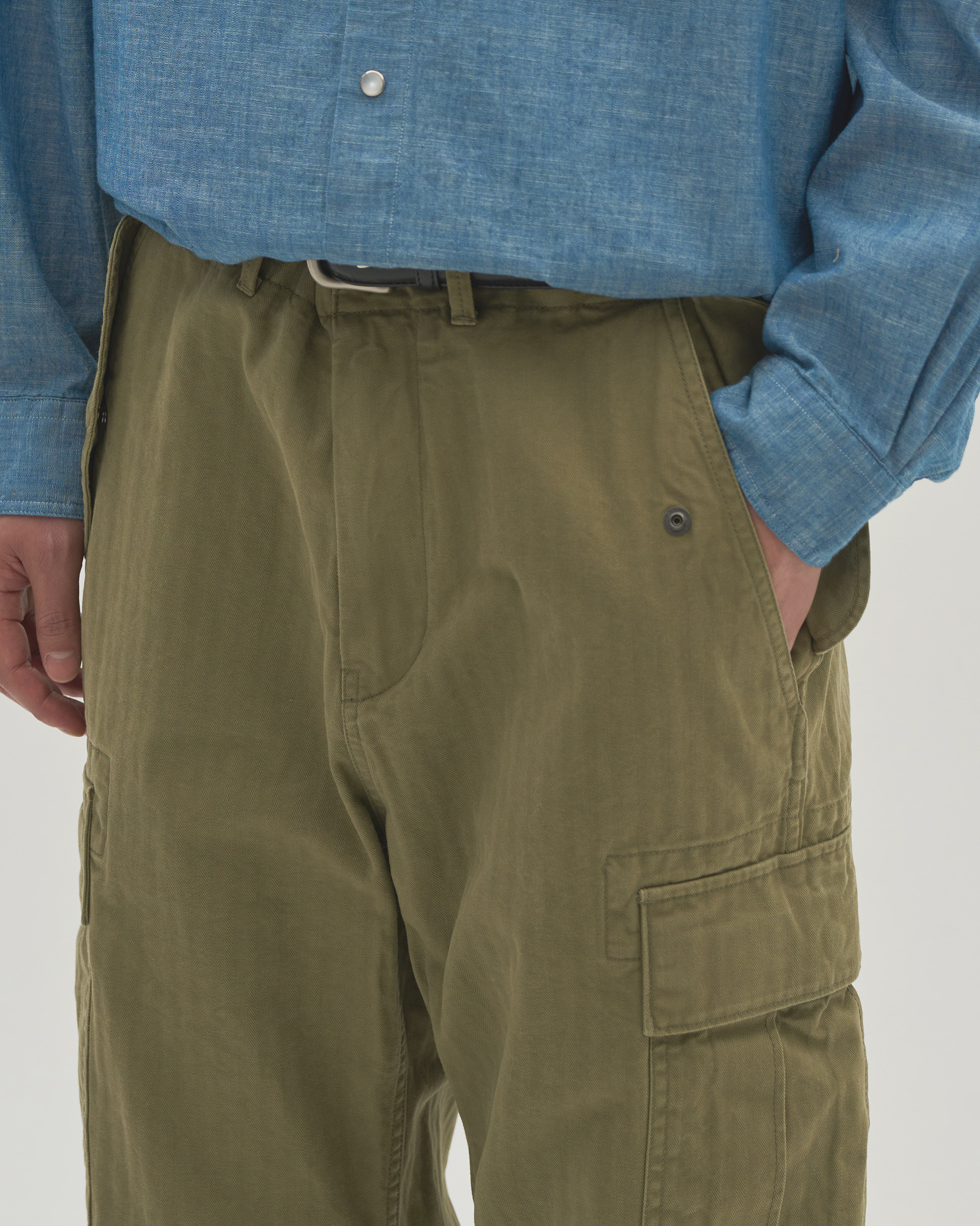 HBT M65 FIELD PANTS - LIGHT OLIVE 사진 4/4
