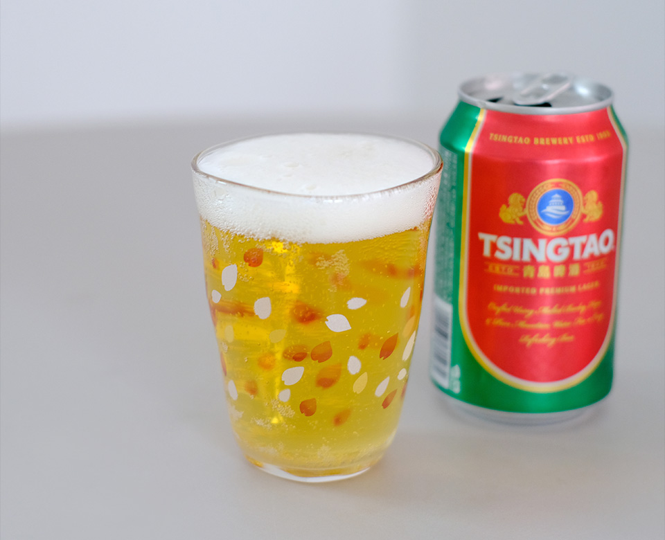 [이시즈카] Tebineri HARUIRO 거품 맥주잔 290ml (한정판)