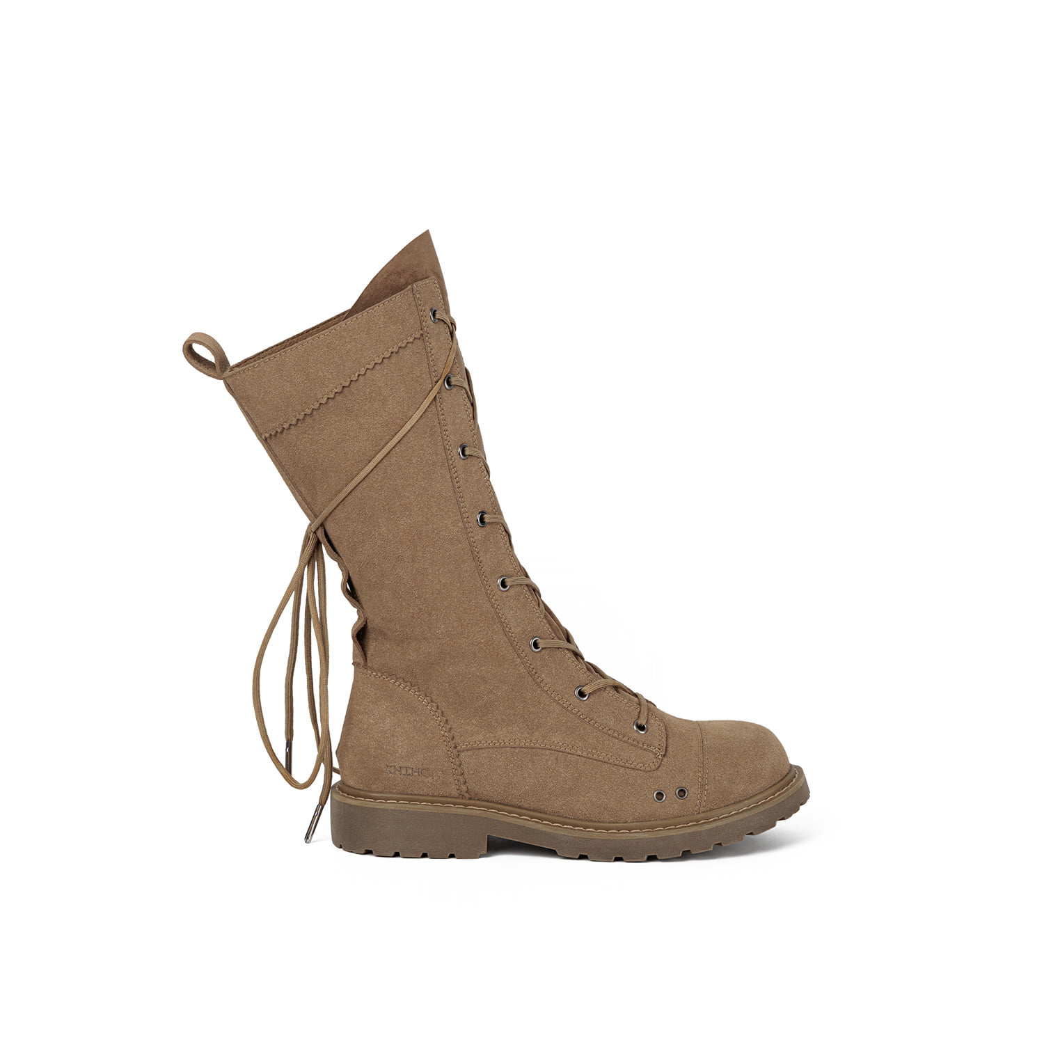 KAEL TIE WRAP BOOTS / BEIGE