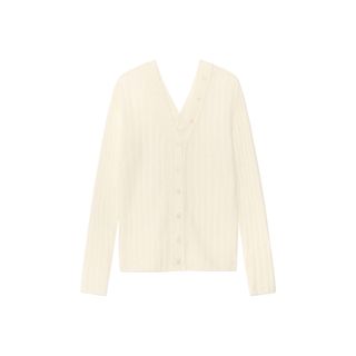 TWO-WAY BUTTONS CARDIGAN / IVORY