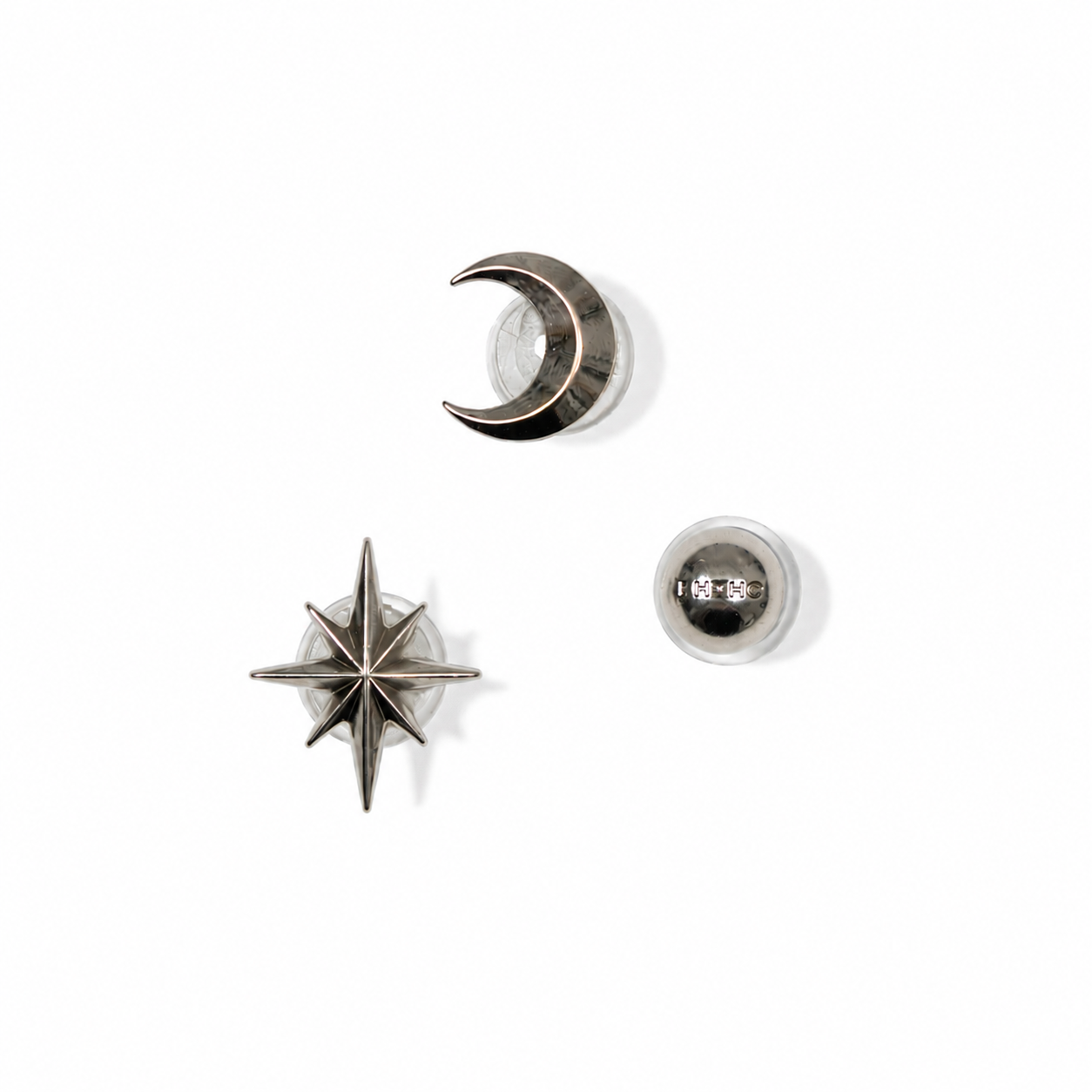 FLOWY COSMIC CHARMS SET / SILVER