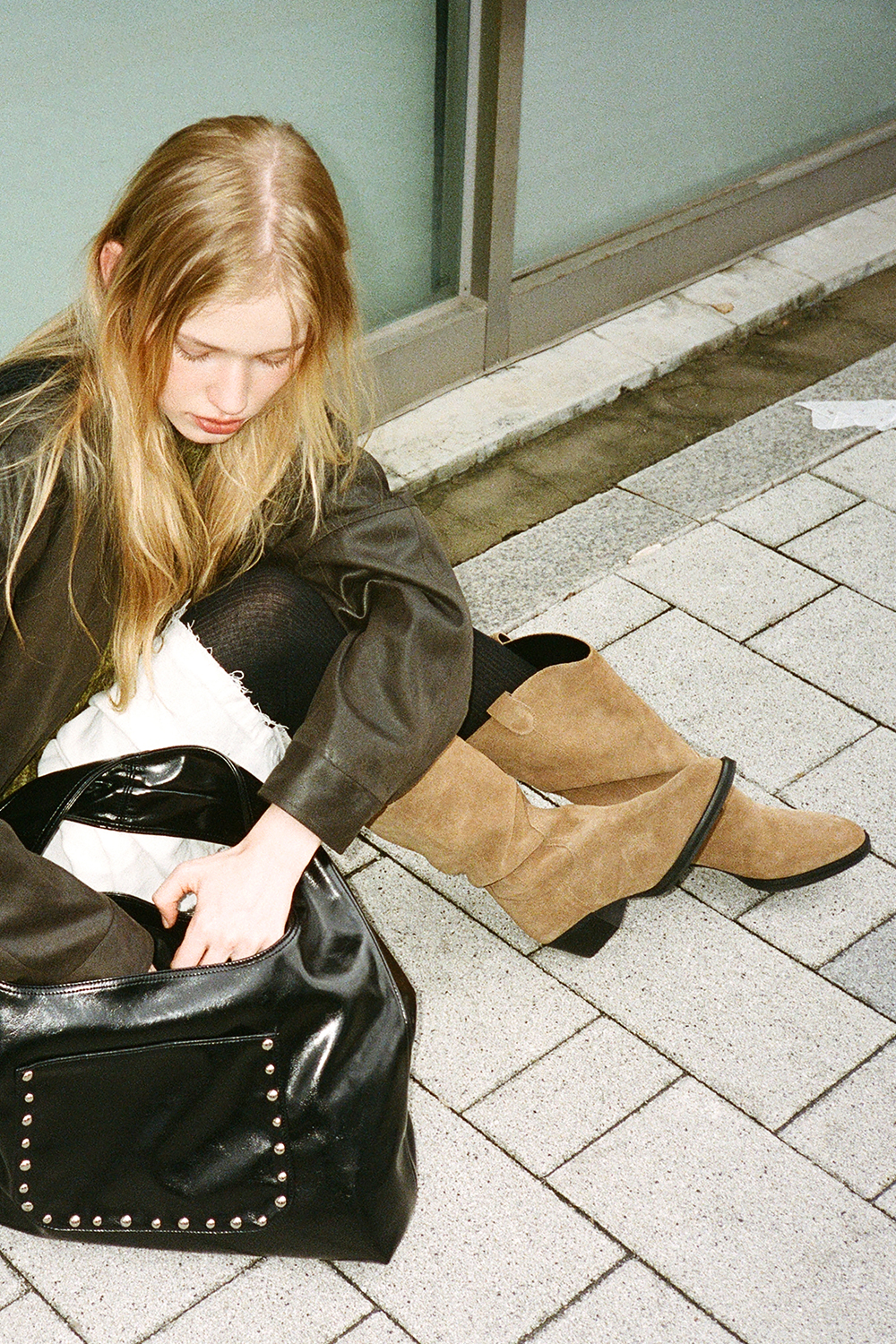 MILD WESTERN BOOTS / CAMEL