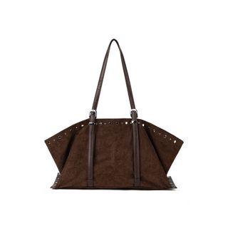 VEYRA STUD BAG / BROWN