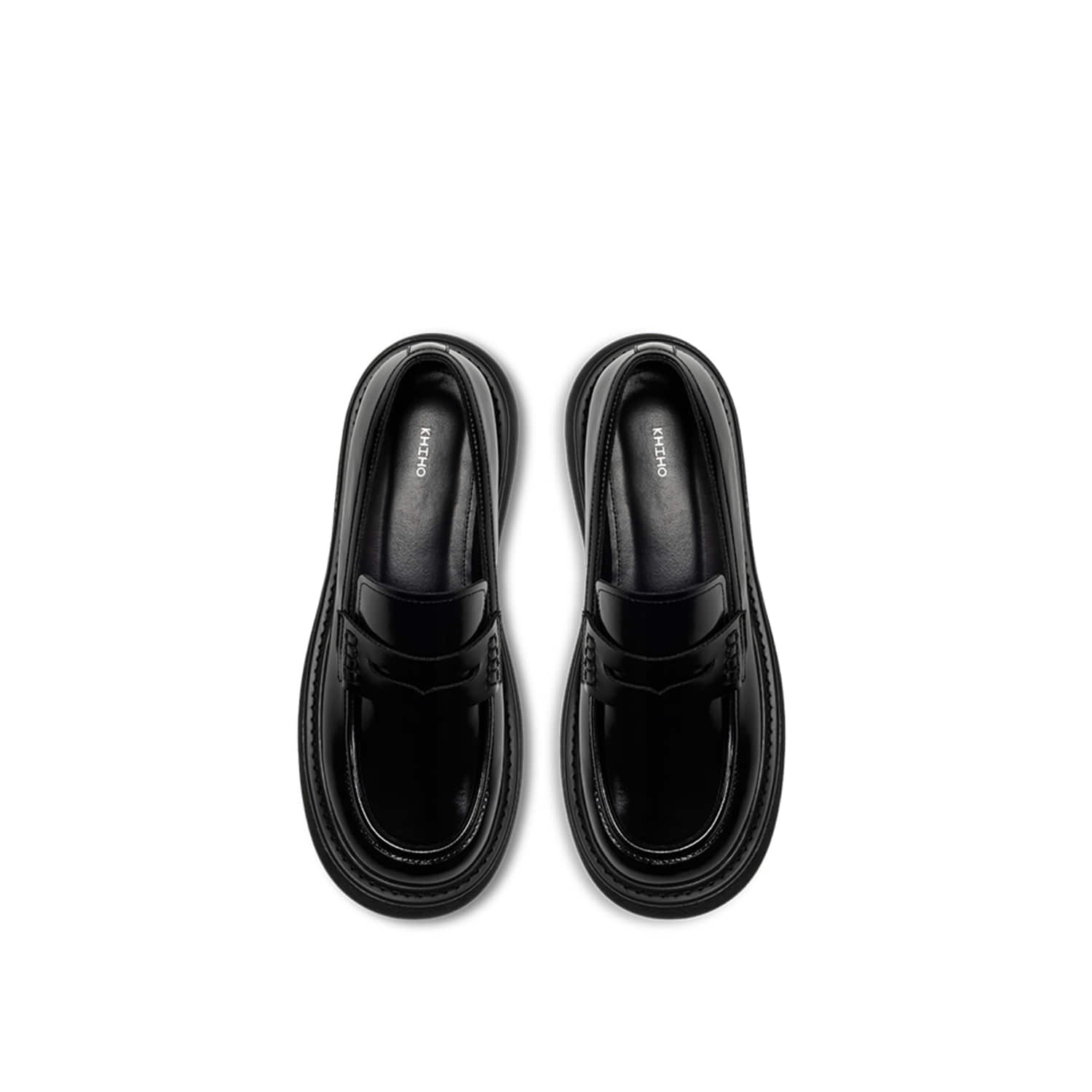 CASUAL PENNY LOAFERS / BLACK