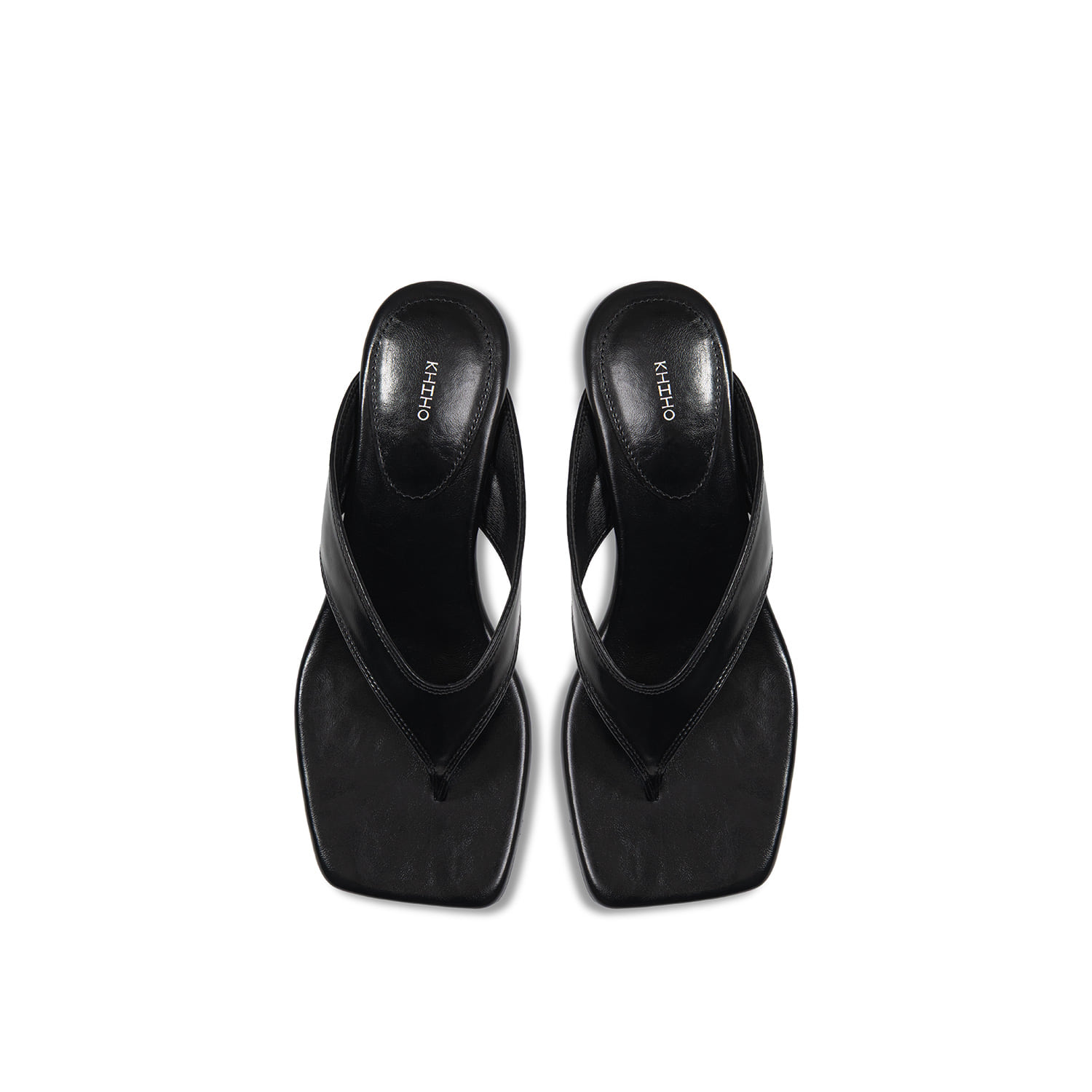 CLEAN WEDGE FLIP-FLOPS / BLACK