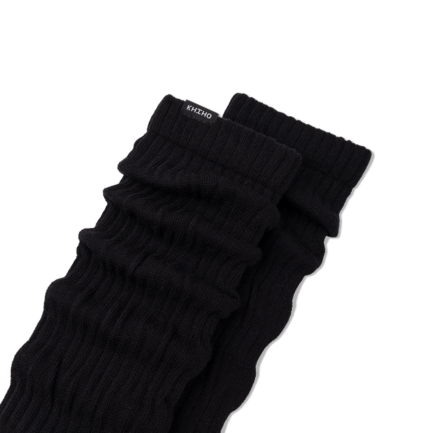 WRINKLE SOCKS / BLACK 사진 3/4