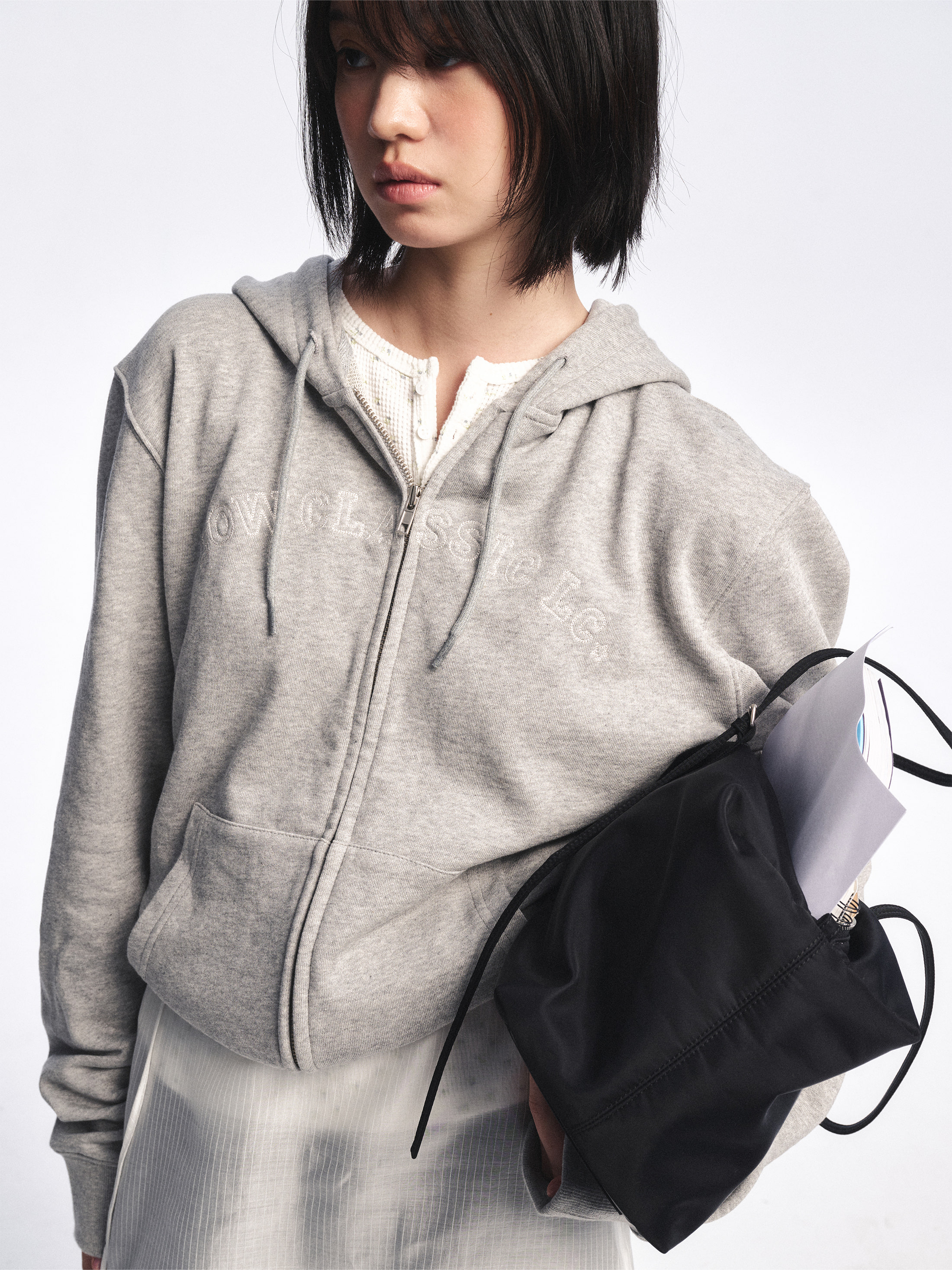 Caramel Box Shoulder Bag_Black