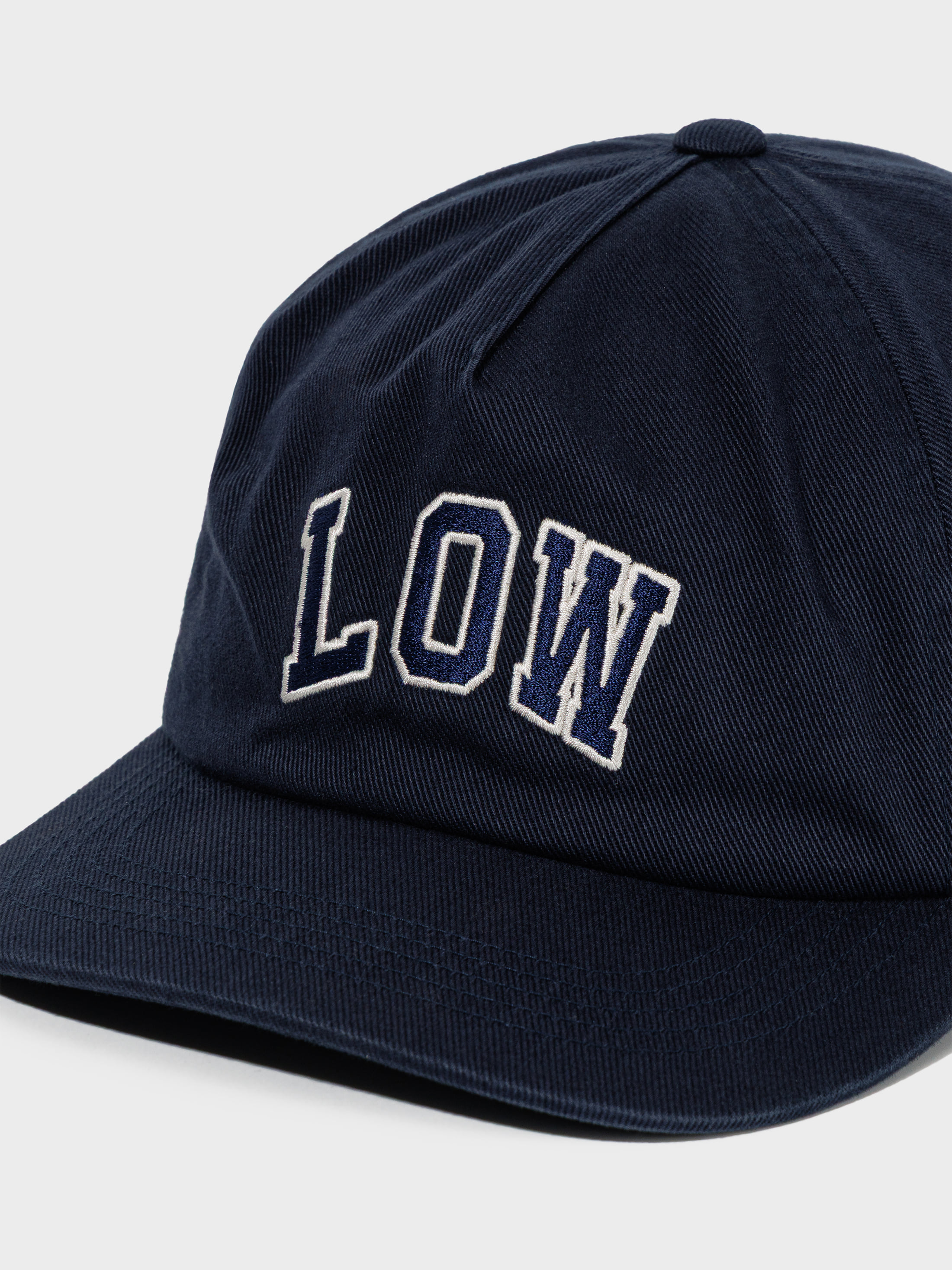 Low Washed Ball Cap_Navy 사진 2/4