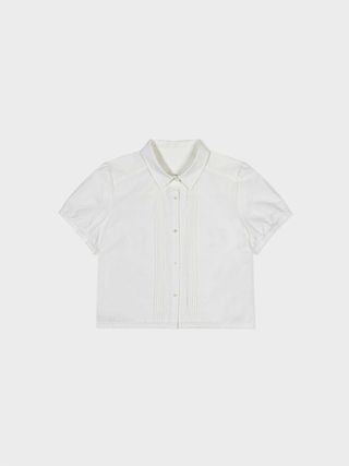 Bamboo Lace Shirt_Off White