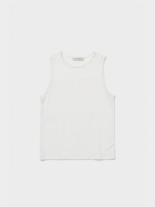 Lace Sleeveless Top_Ivory