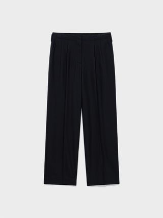 Wool Suit Trousers_Navy