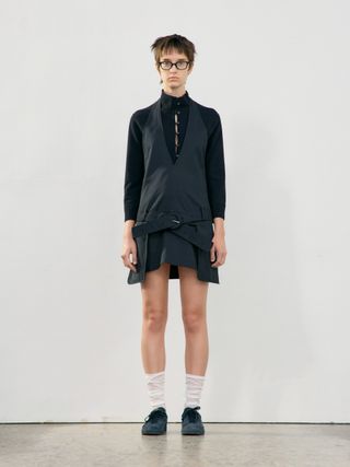 Halter Mini Dress_Black