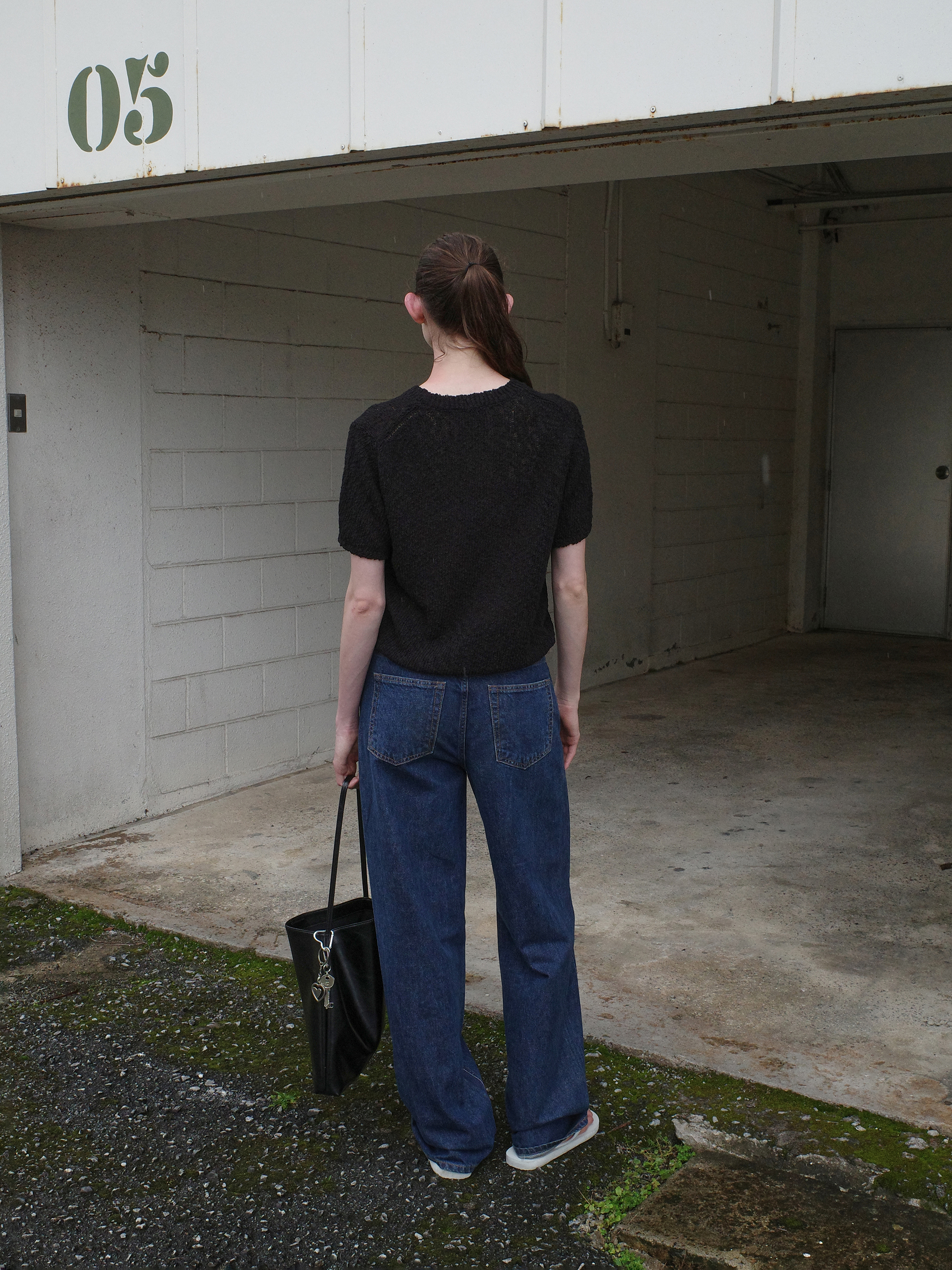 Wave Mini Sweater_Black