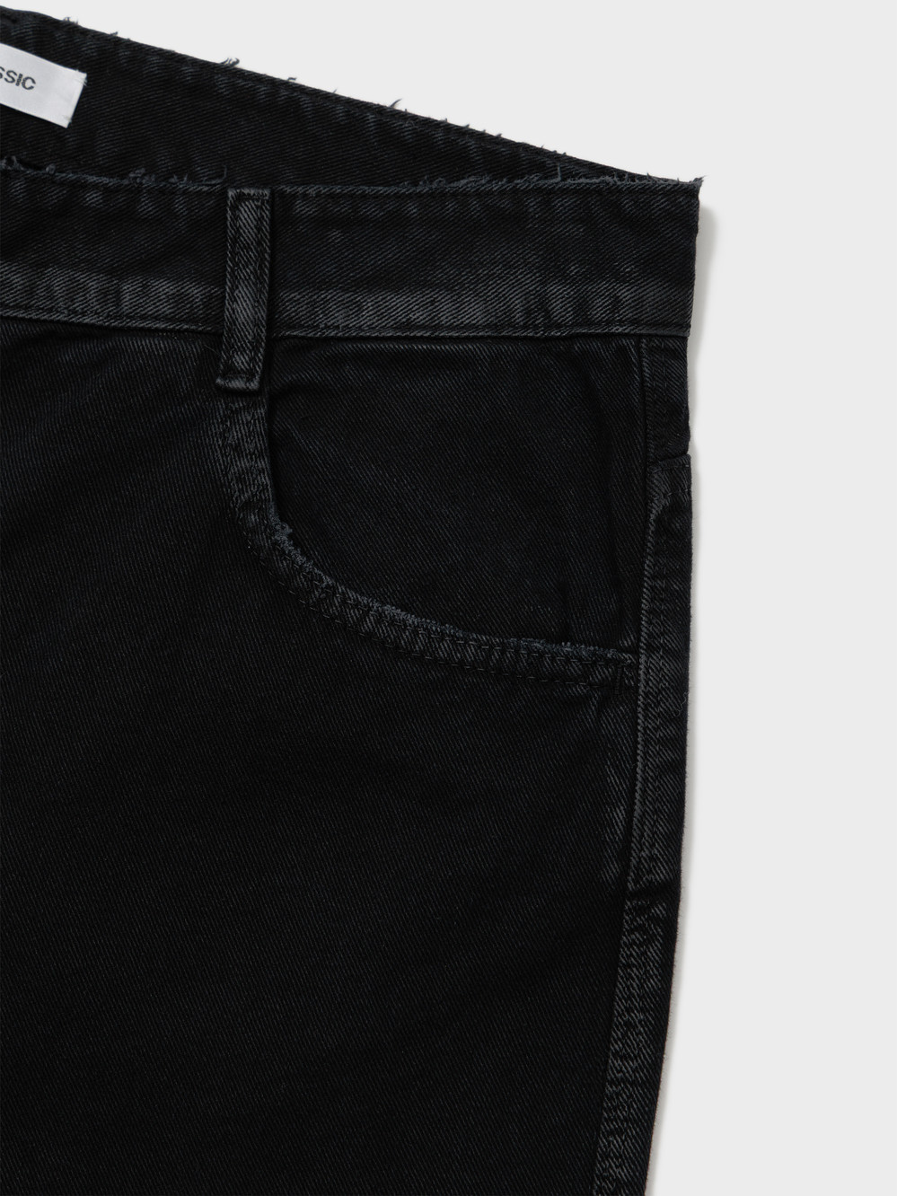 Classic Straight-Fit Denim_Black