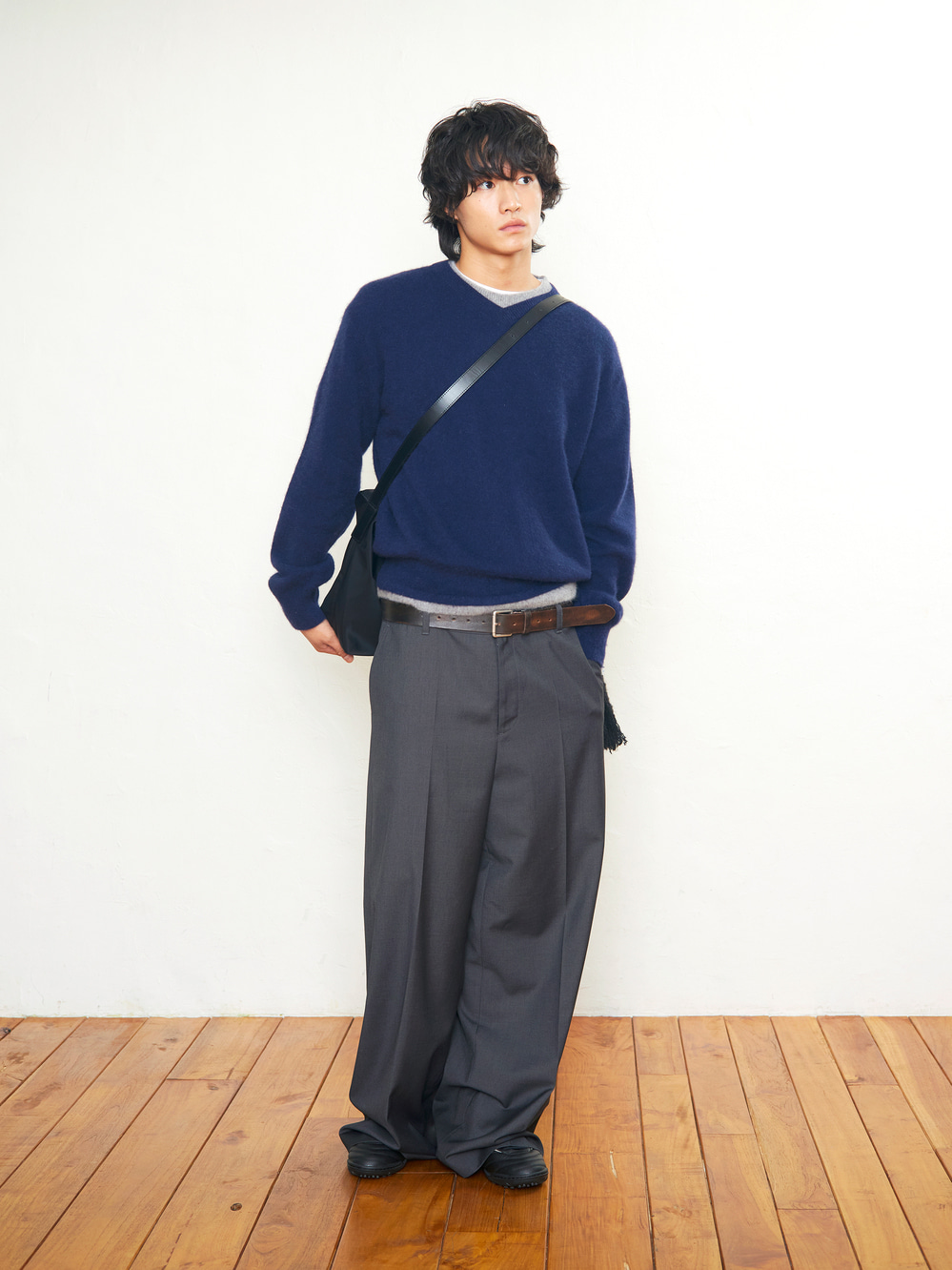 Large Belted Box Bag_Black
