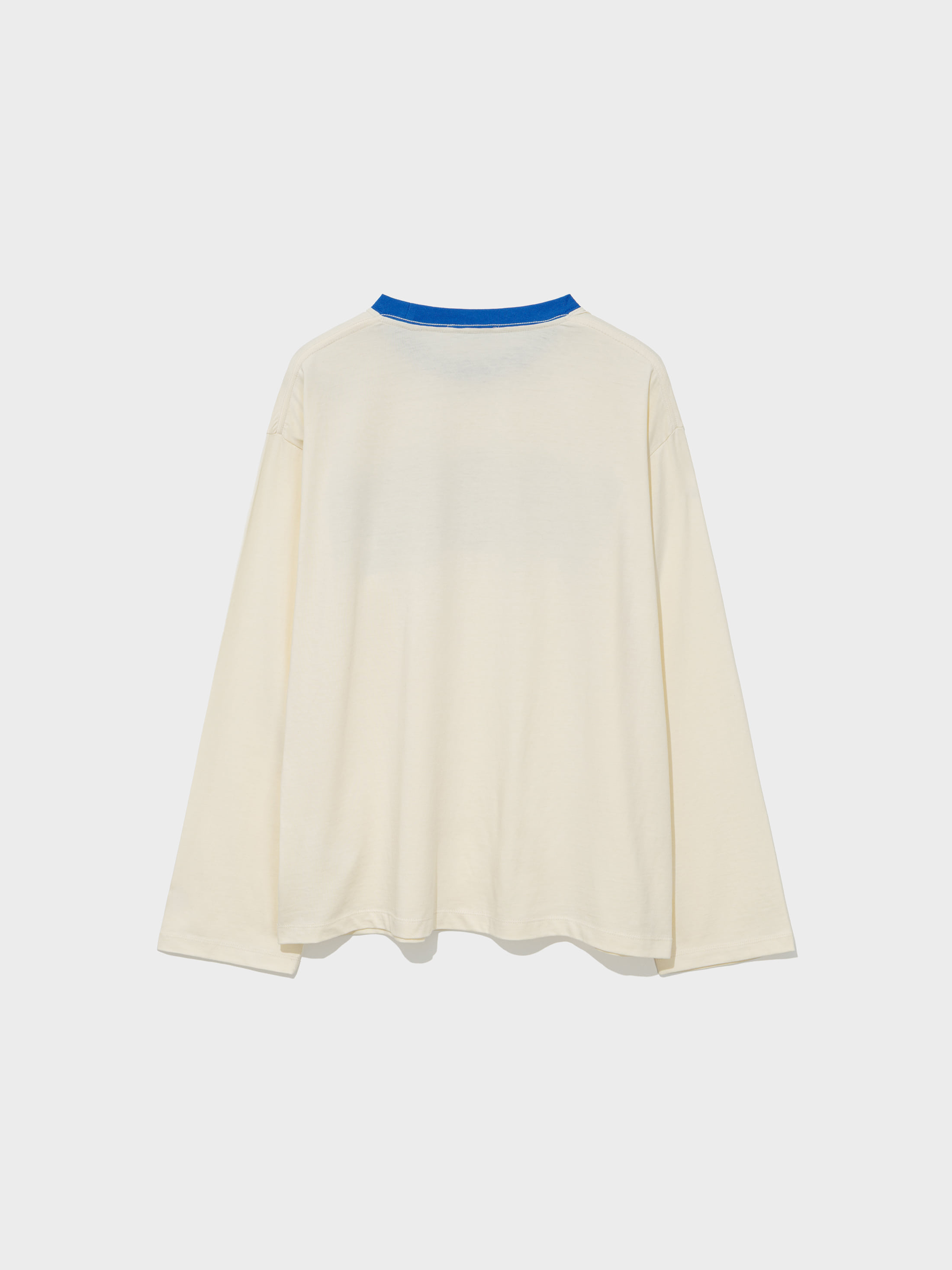 [Exclusive] THD Long Sleeve Tee_Ivory 사진 3/3