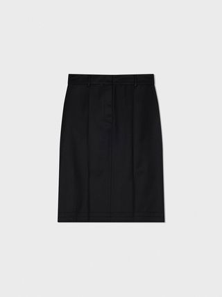 Classic H-Line Skirt_Black