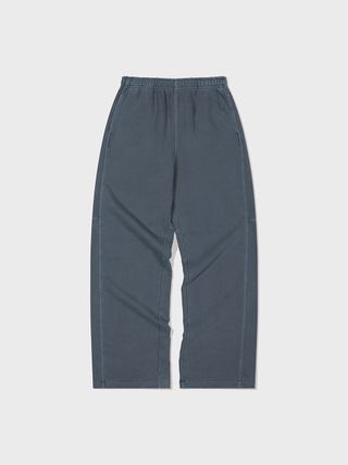 Lc Washed Loose Fit Sweatpants_Deep Blue